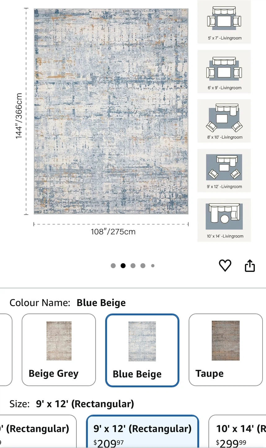 Area Rug 9' x 12' - photo 2
