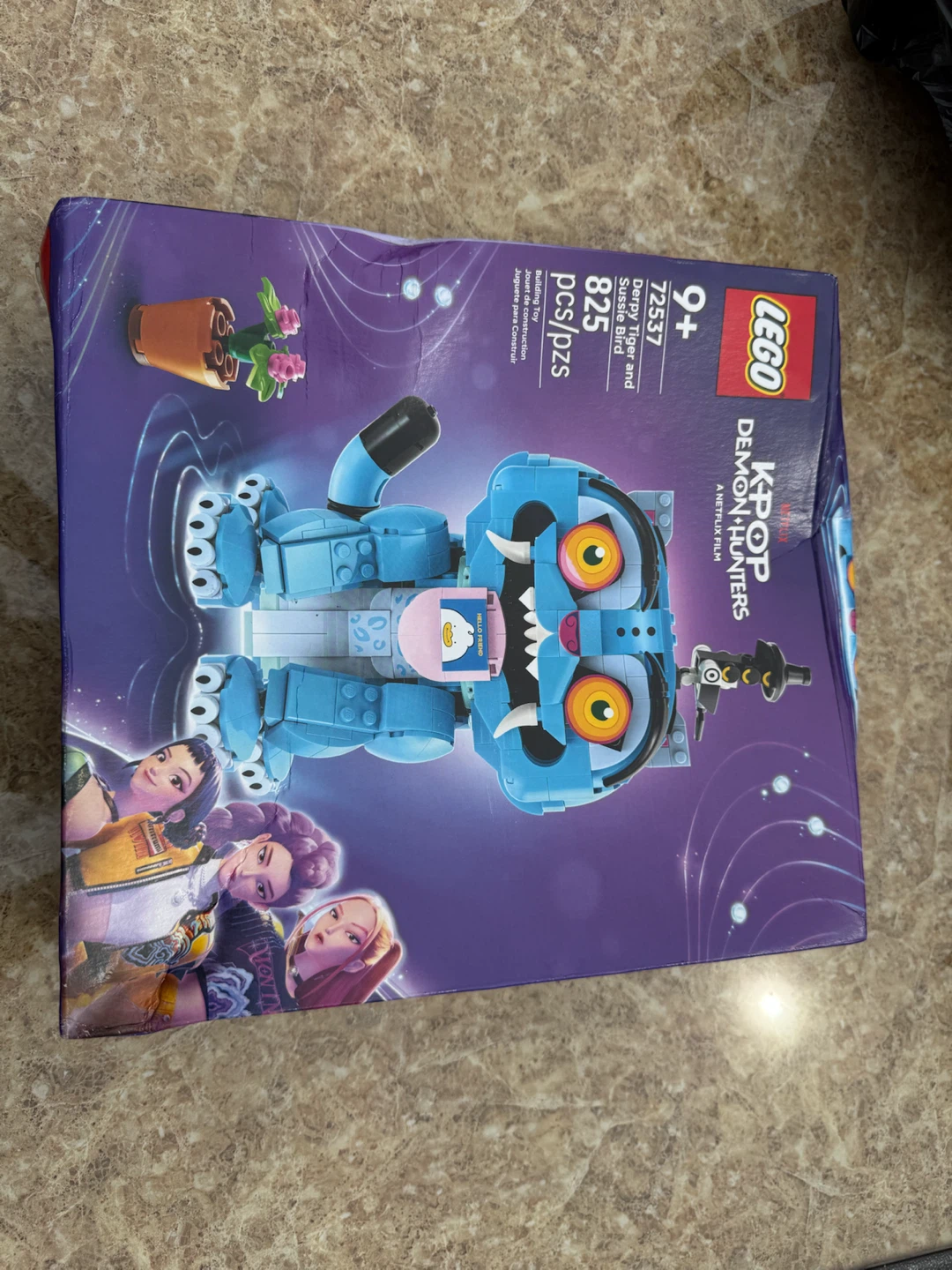 LEGO K-Pop Demon Hunters Derpy Tiger and Suss-ie Bird 72537
