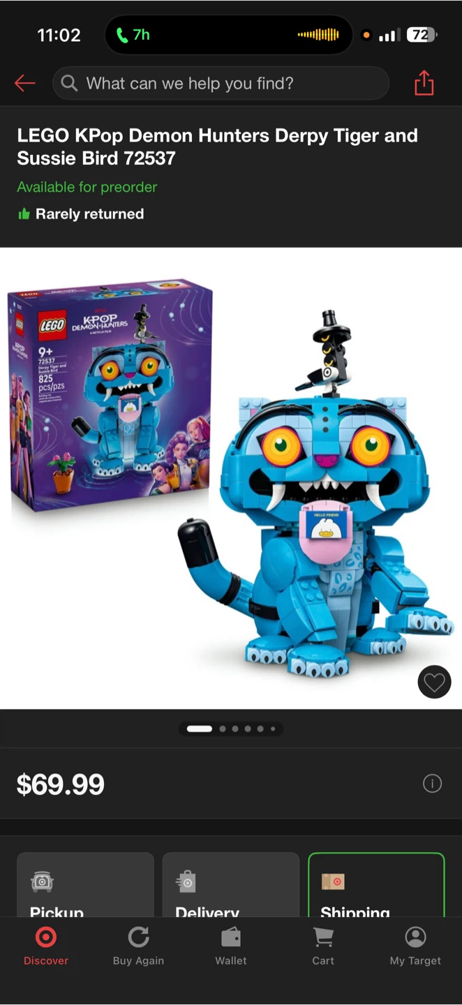 LEGO K-Pop Demon Hunters Derpy Tiger and Suss-ie Bird 72537 - photo 3