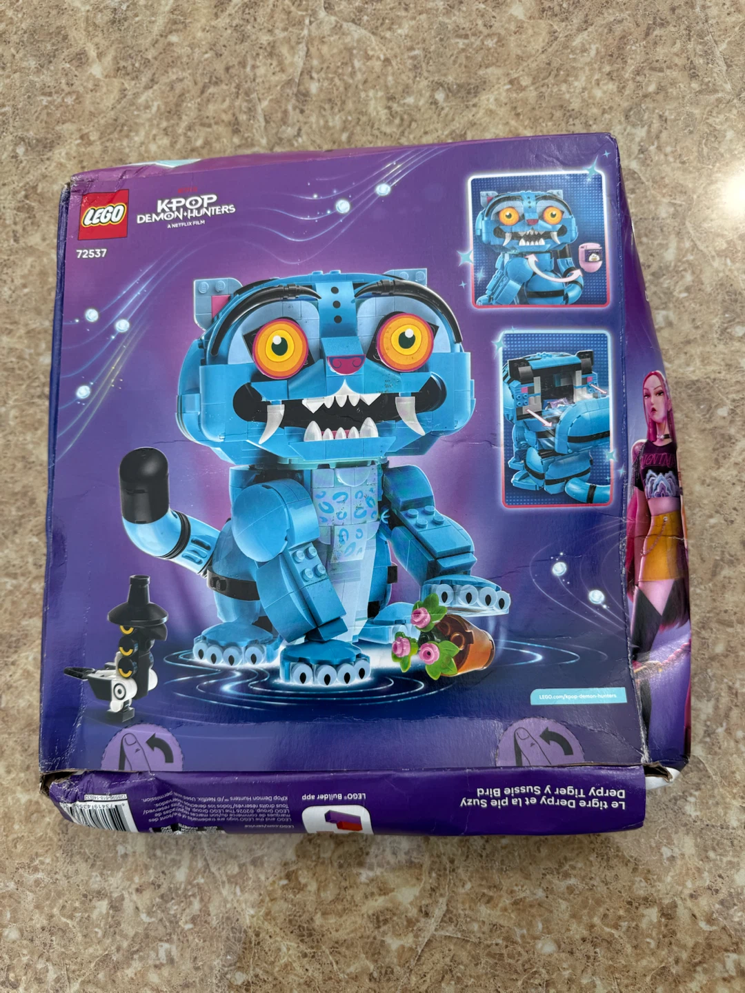 LEGO K-Pop Demon Hunters Derpy Tiger and Suss-ie Bird 72537 - photo 4
