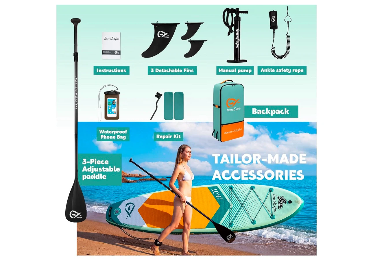 Stand Up Paddleboard 10 6x32 6’ - photo 4