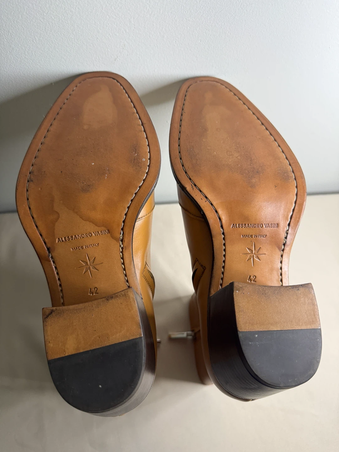 Alessandro Vasini Designer Boots – Size 9.5 - photo 5