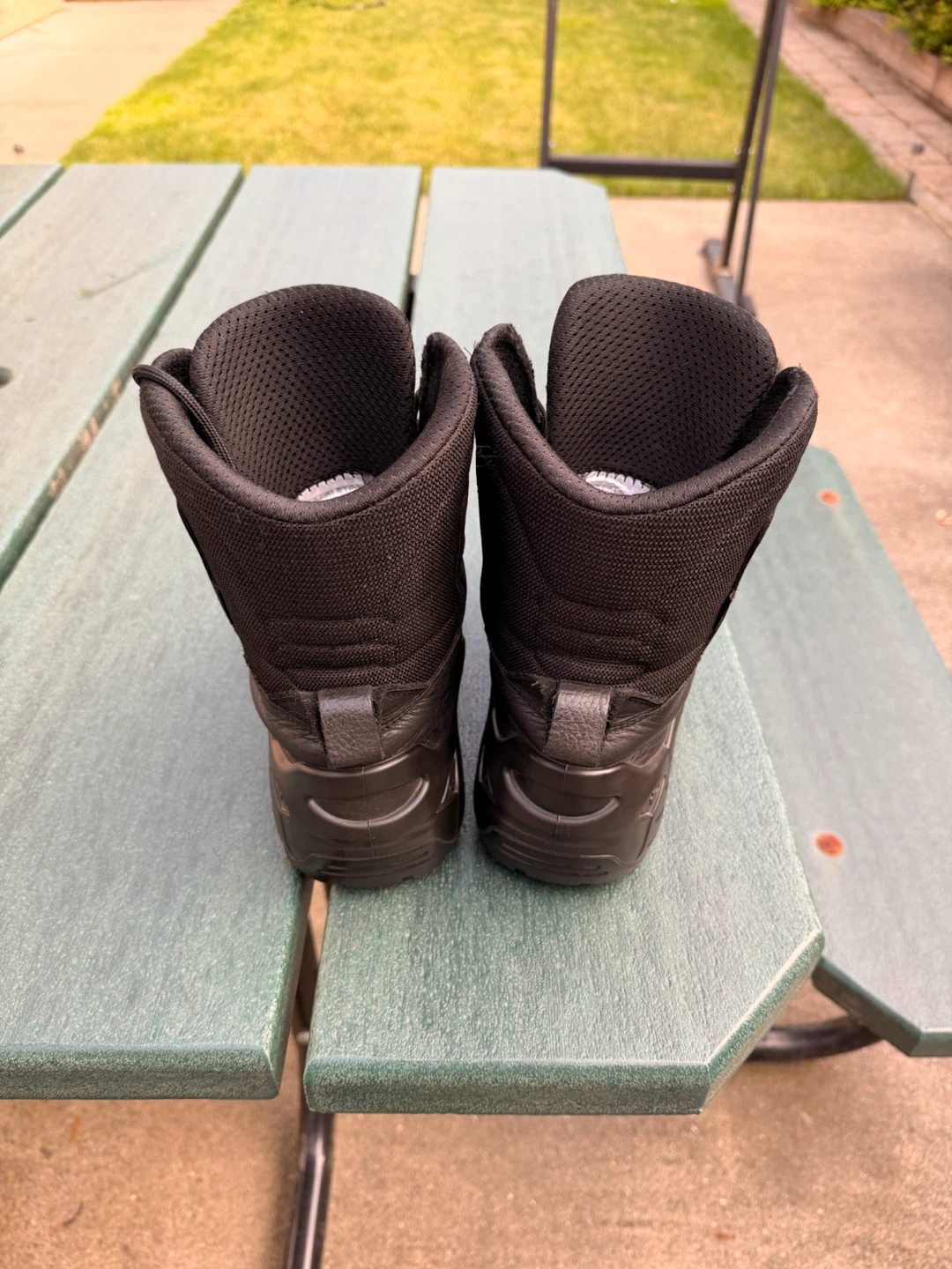 Black Hiking Boots - Size 9.5 UK - photo 2