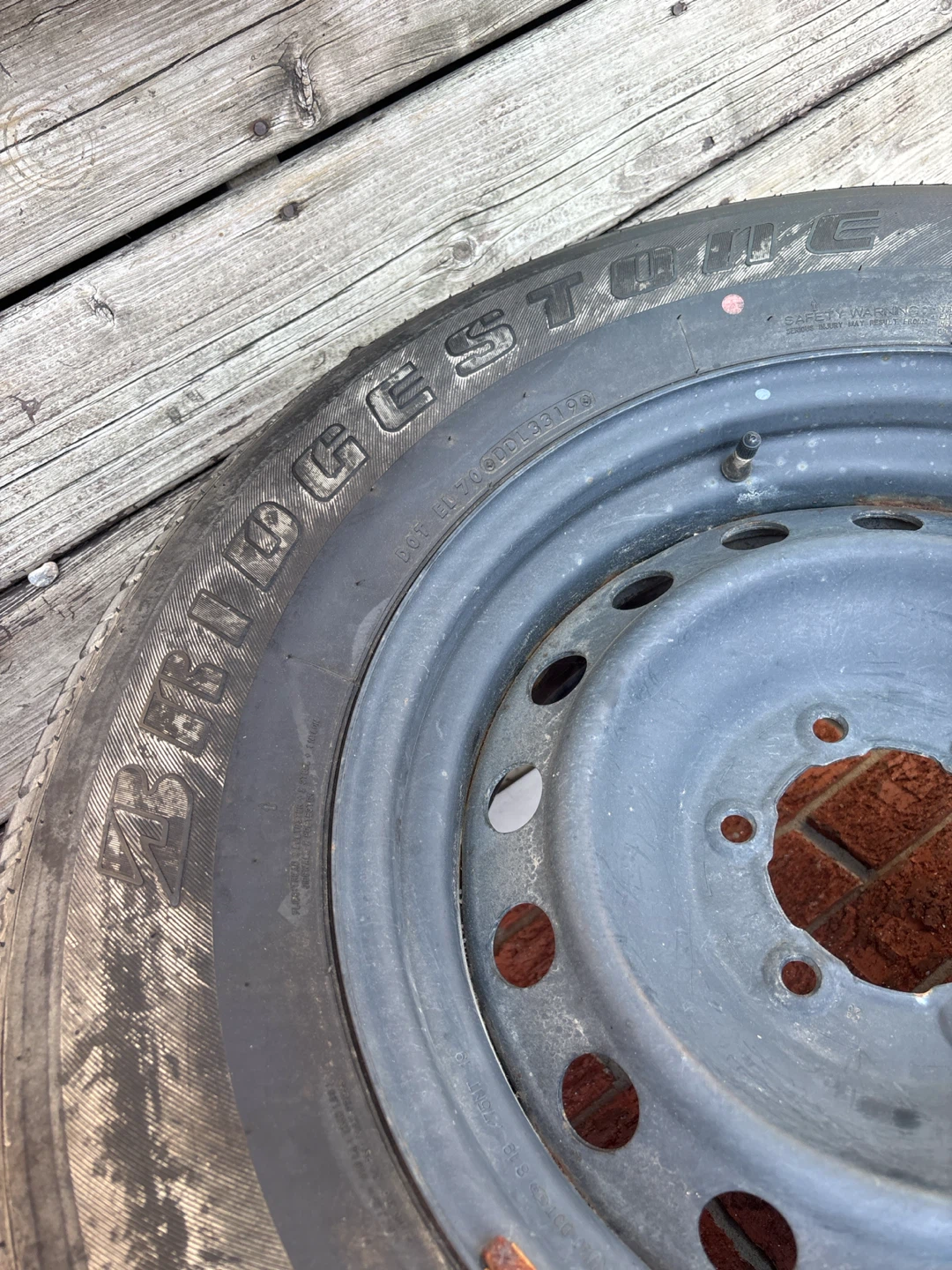 Bridgestone spare tire for Toyota Tacoma - photo 3