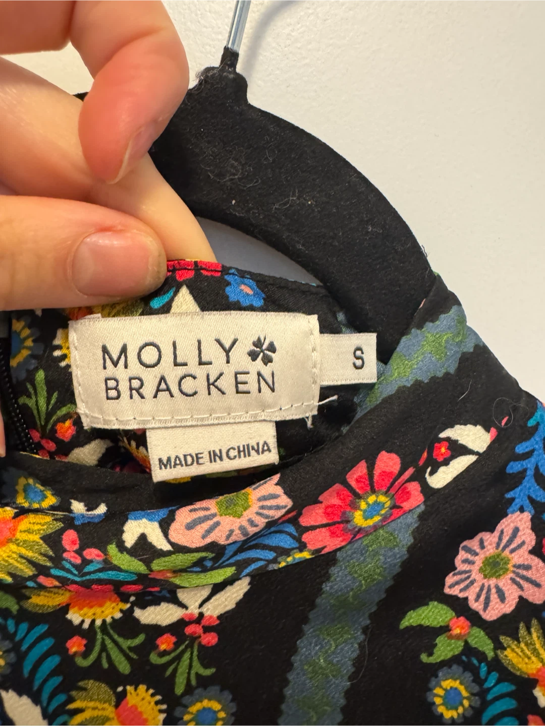 Molly Bracken Floral Striped Long-Sleeved Blouse - photo 2