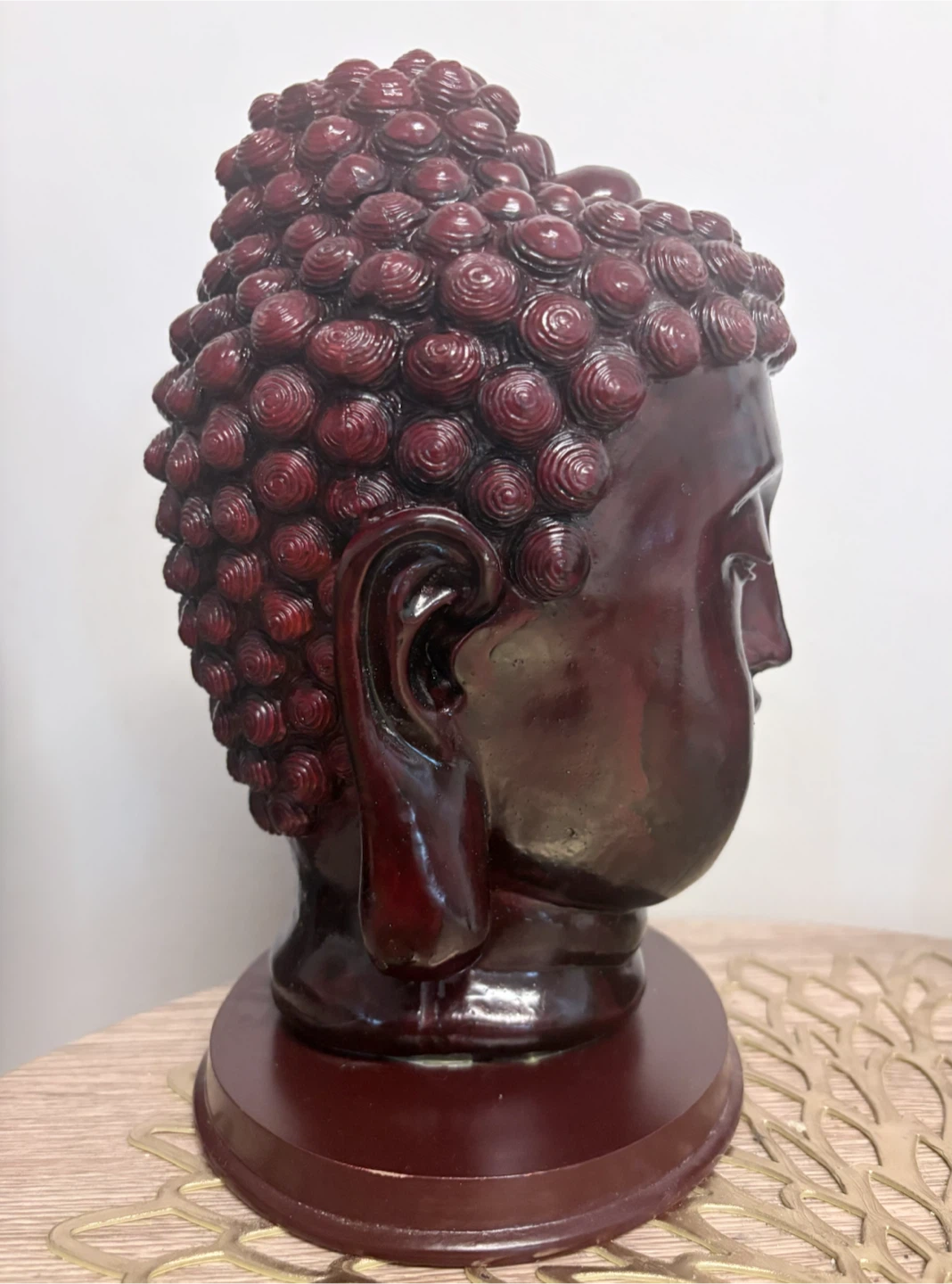 Decorative Buddha Head Figurine - photo 2