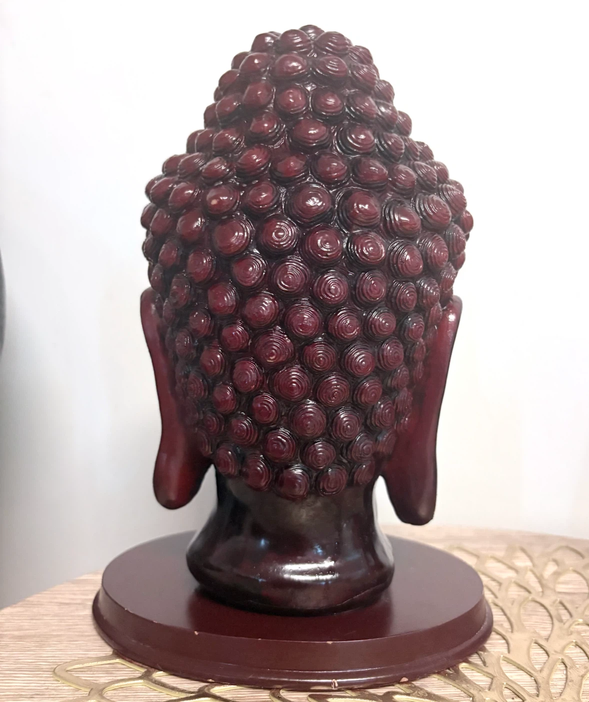 Decorative Buddha Head Figurine - photo 3