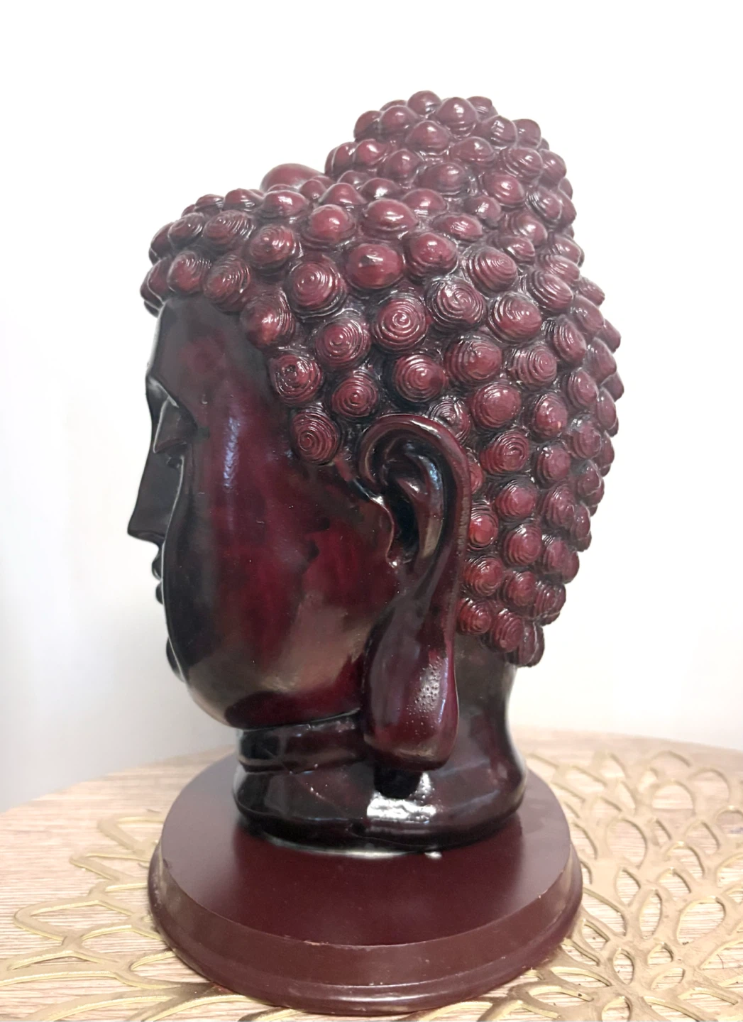 Decorative Buddha Head Figurine - photo 4