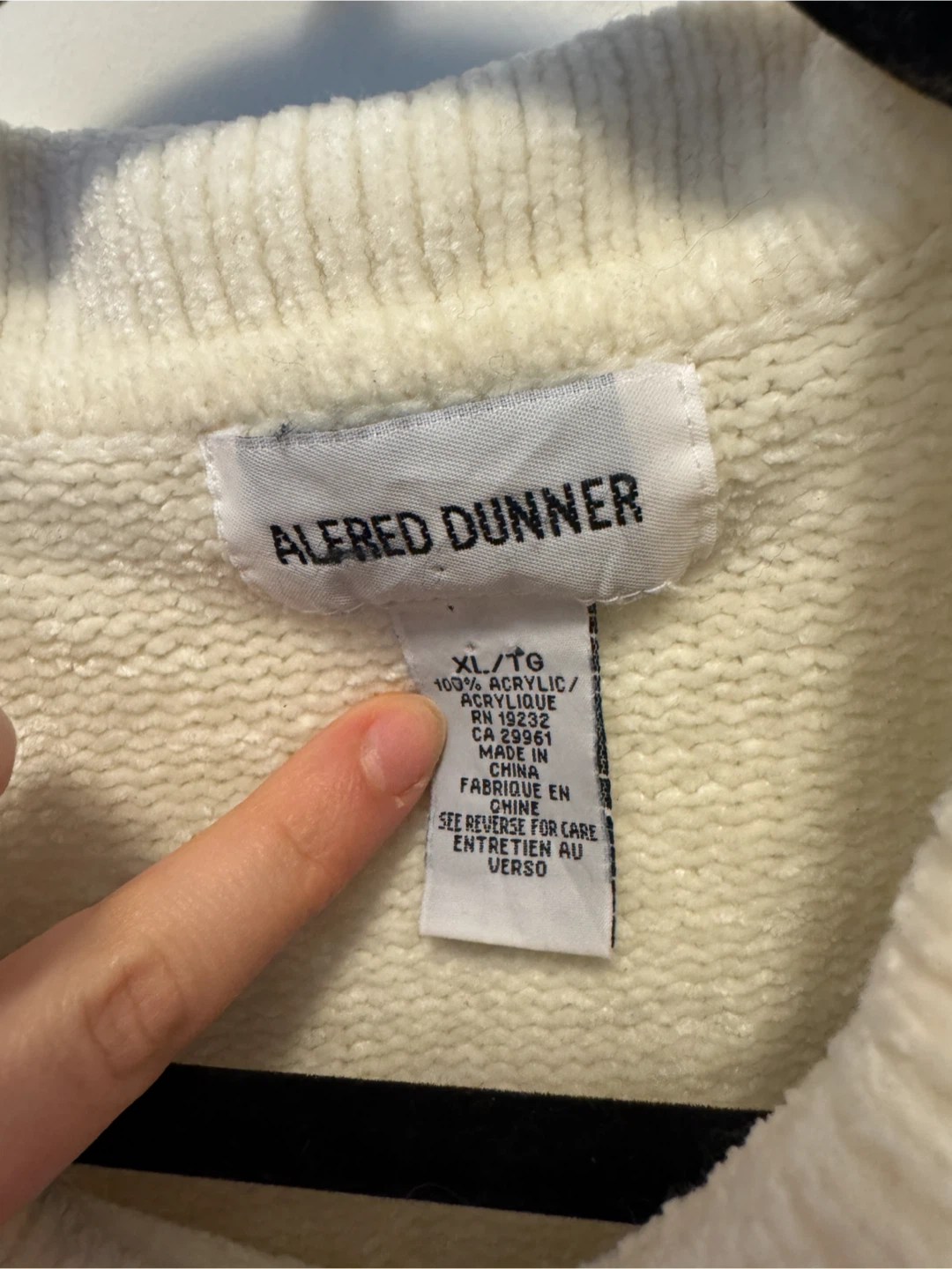 Alfred Dunner Embroidered Sweater XL - photo 2