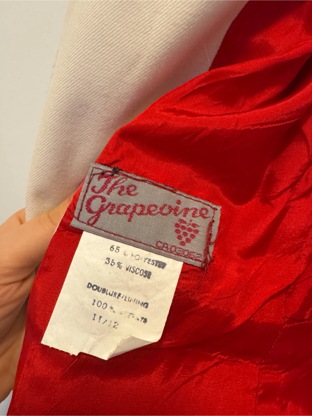 Vintage Red Blazer - photo 2