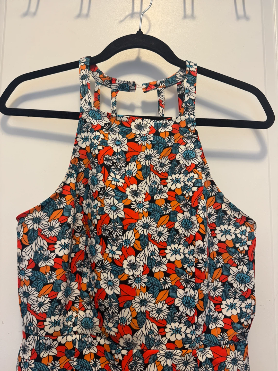 Floral Halter Romper