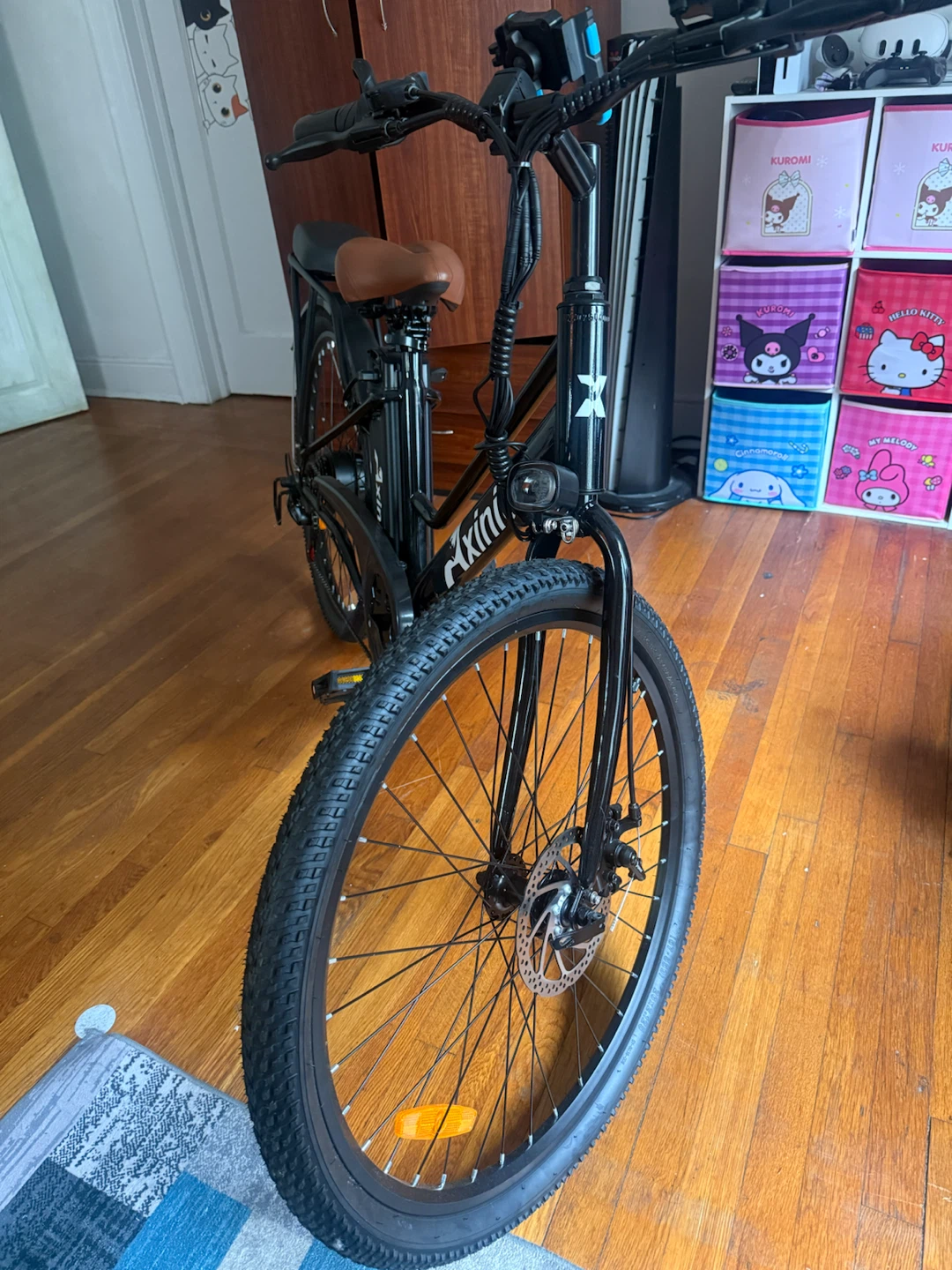 Bicicleta eléctrica Fat tire 25" de 750w , con accesorios