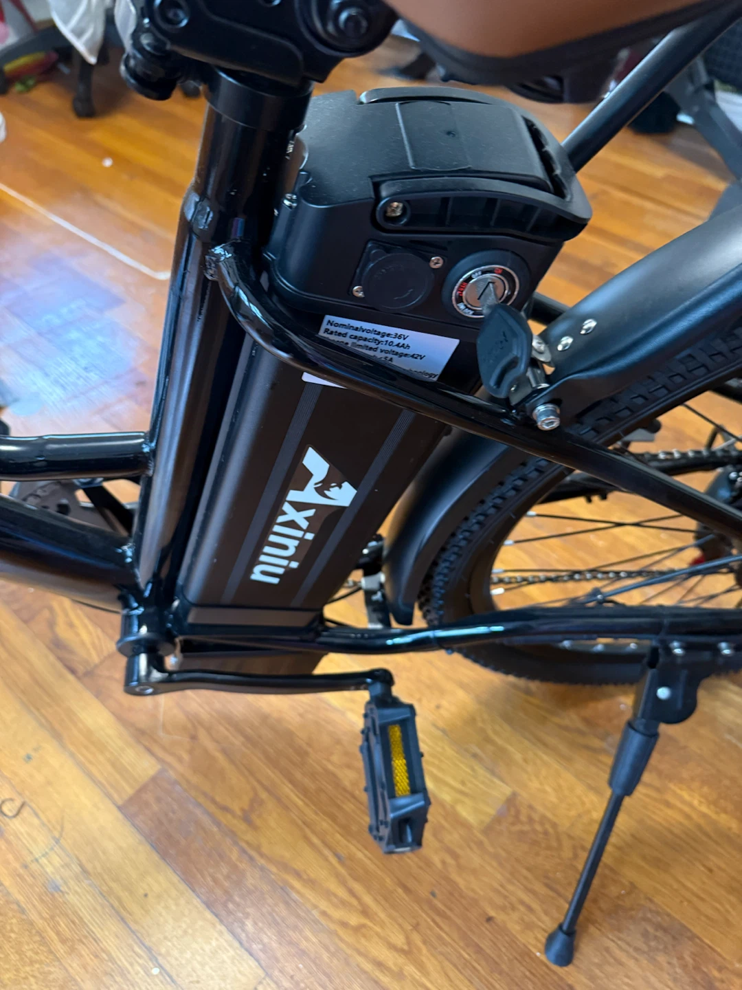 Bicicleta eléctrica Fat tire 25" de 750w , con accesorios - photo 4
