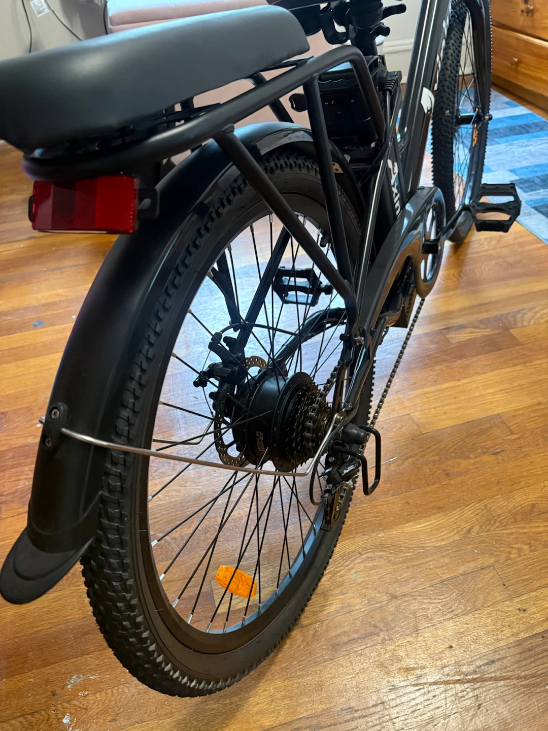 Bicicleta eléctrica Fat tire 25" de 750w , con accesorios - photo 5