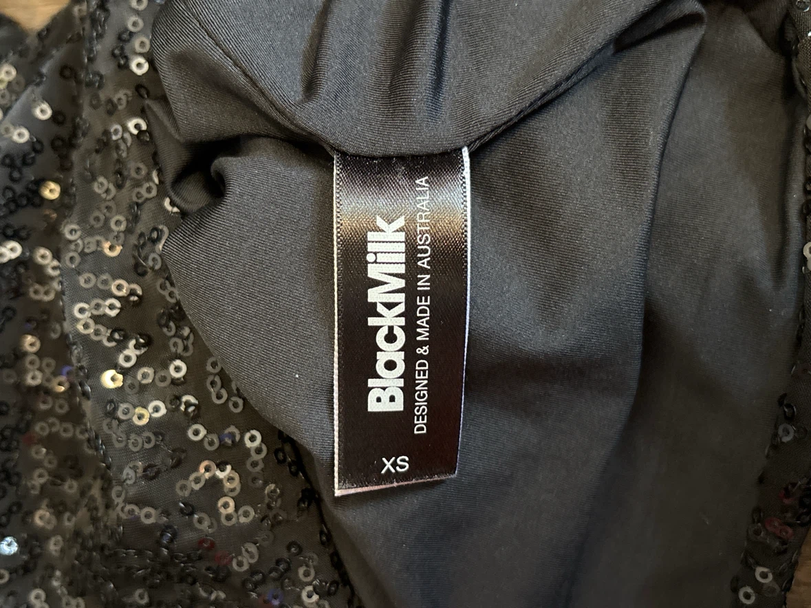Black Milk Sequin Dress XS - photo 3