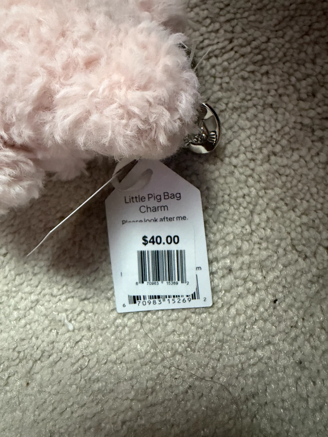 Jellycat Little Pig Bag Charm - photo 4