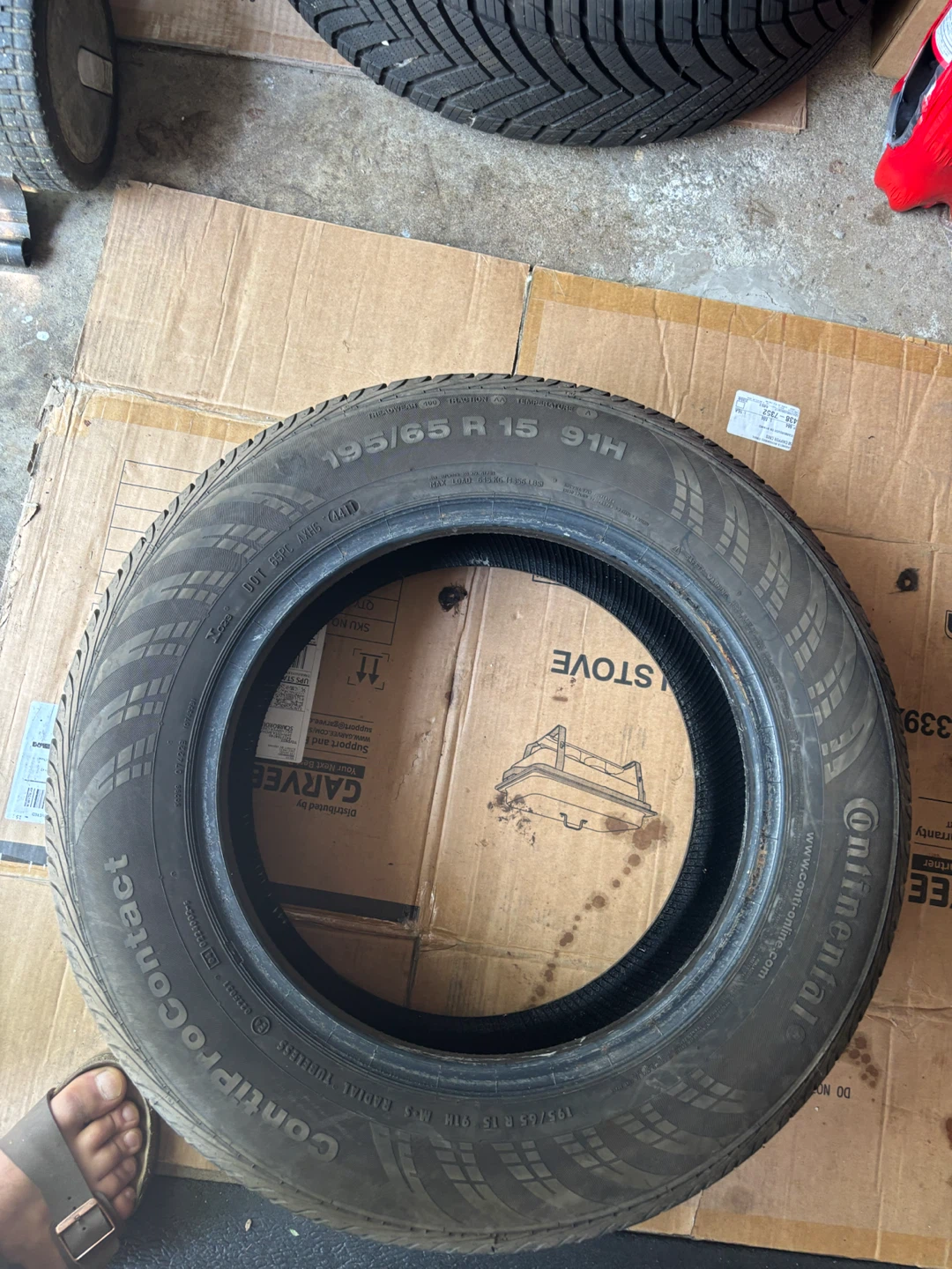 Continental ContiProContact Tire 195/65R15 - photo 3