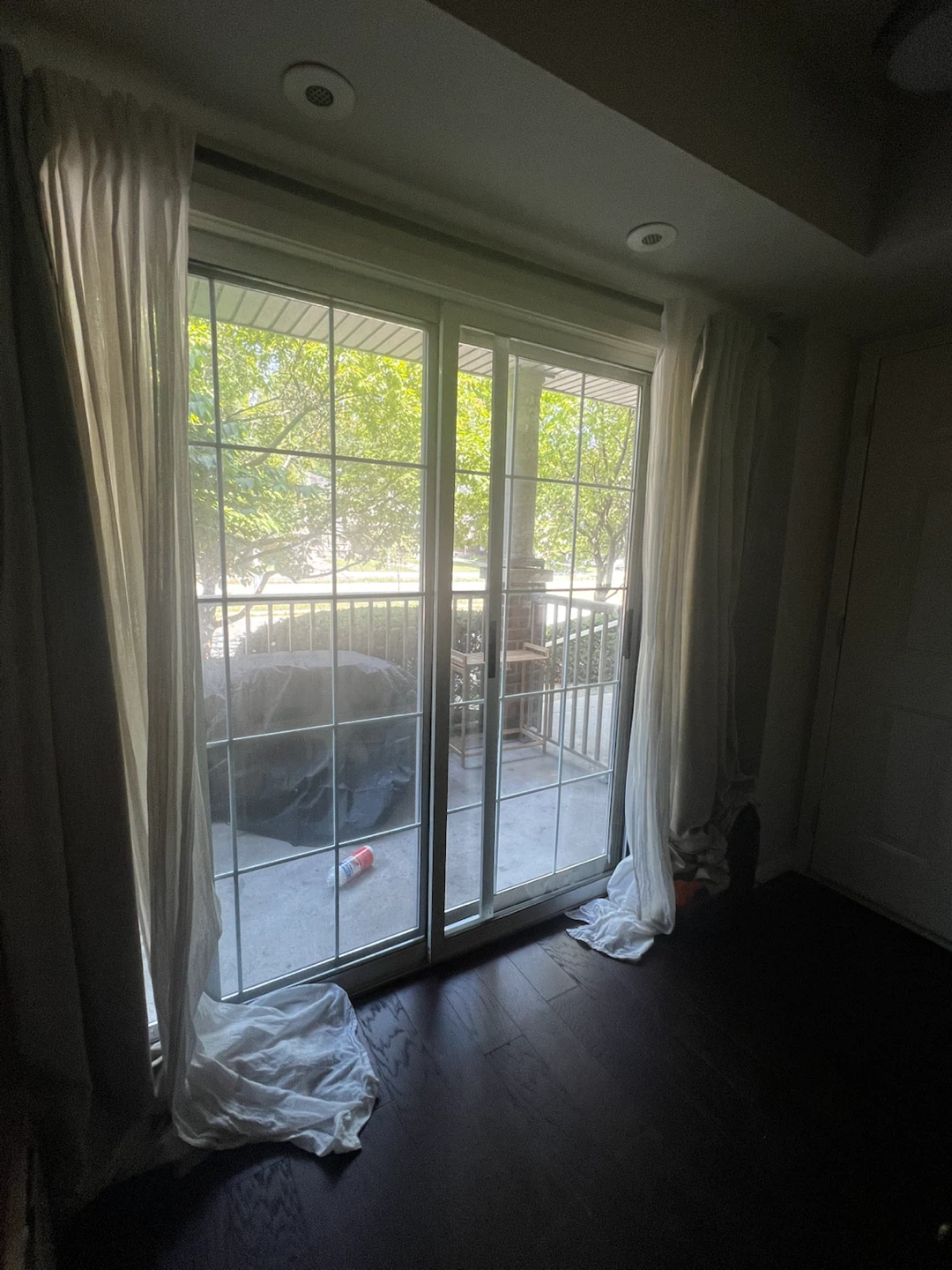 Blackout linen and Sheer Curtains
