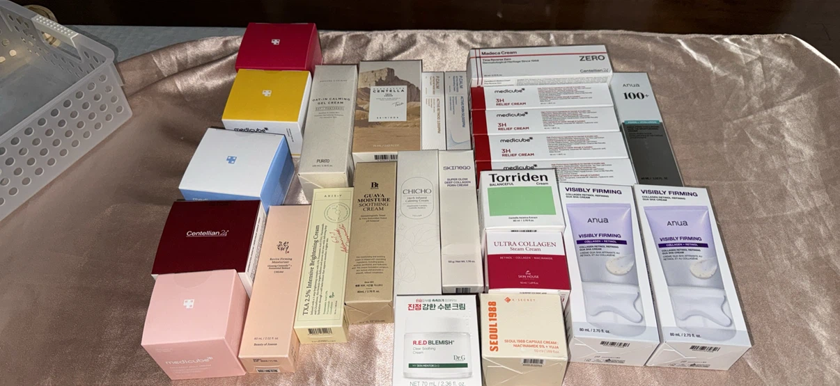 Korean Skincare moisturizers BIG SALE ALL NEW