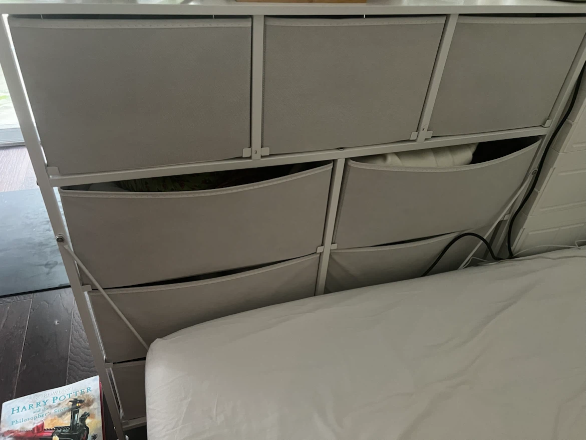 White 9-Drawer Storage Unit: PICKUP TODAY!! - photo 3