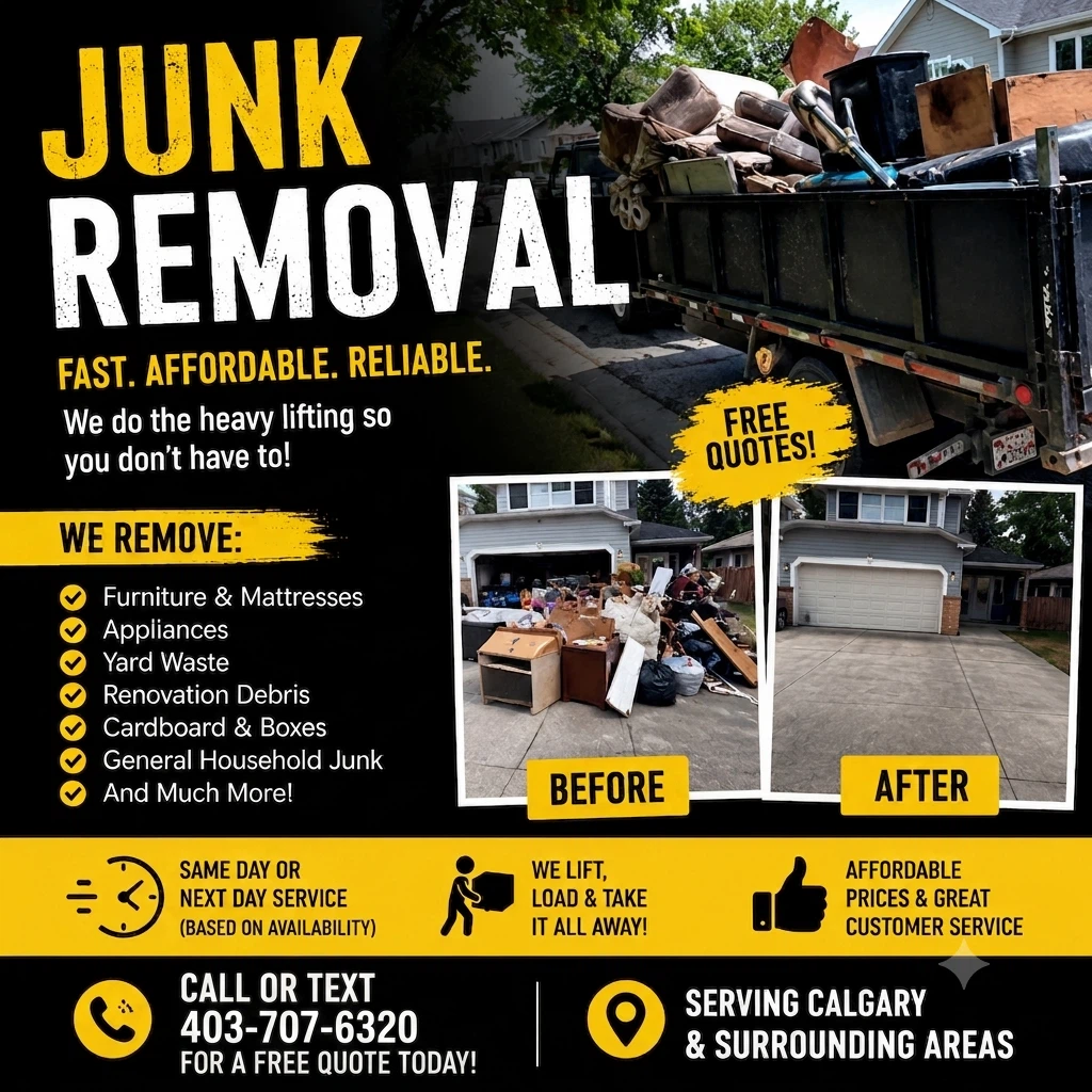Junk Removal Service - Fast, Affordable, Reliable