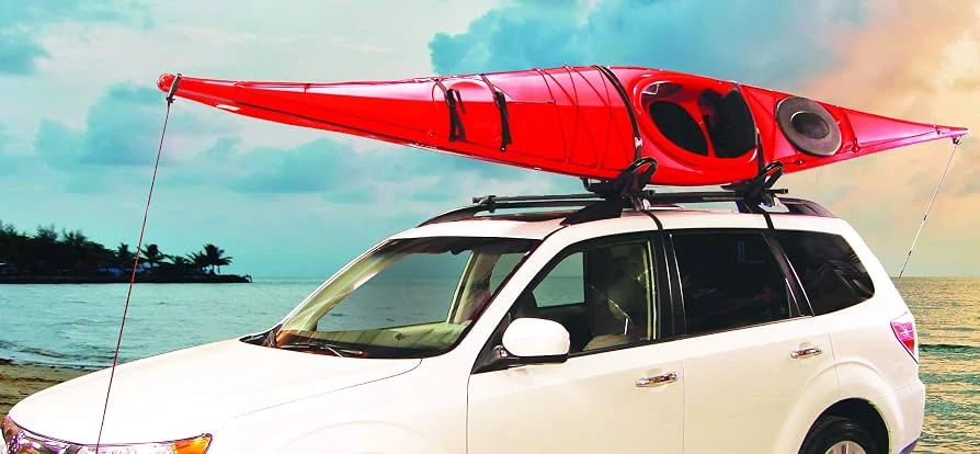 Kayak Roof Rack Carrier with Straps and Rope - photo 2