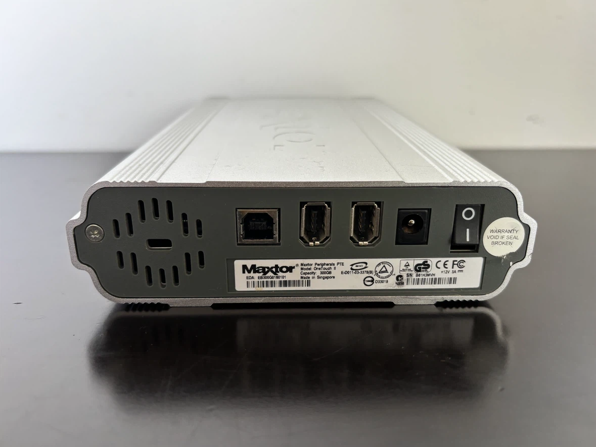 Maxtor OneTouch II 300GB External Hard Drive - photo 4