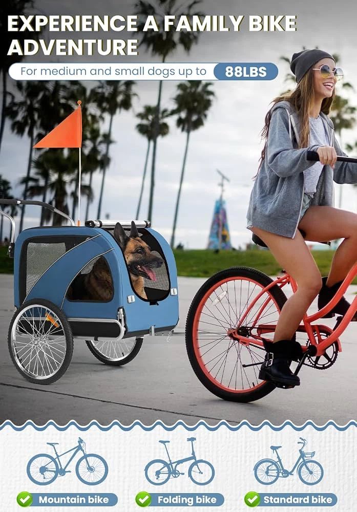 3 in 1 Pet Bicycle Trailer - photo 3