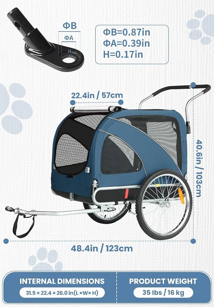3 in 1 Pet Bicycle Trailer - photo 5