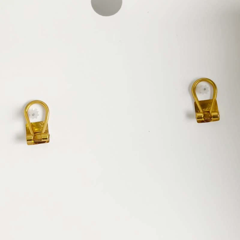 ZARA Gold Heart Hoop Earrings - photo 3