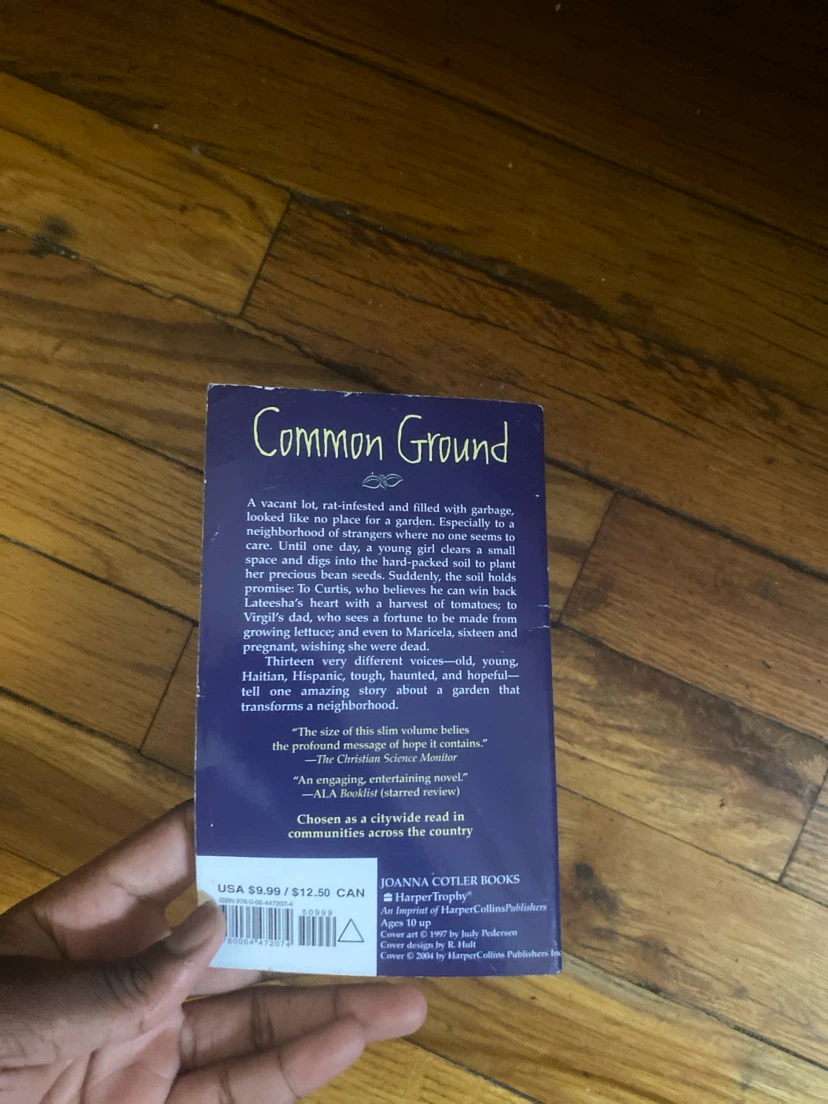 Seedfolks and Common Ground Books by Paul Fleischman - photo 2