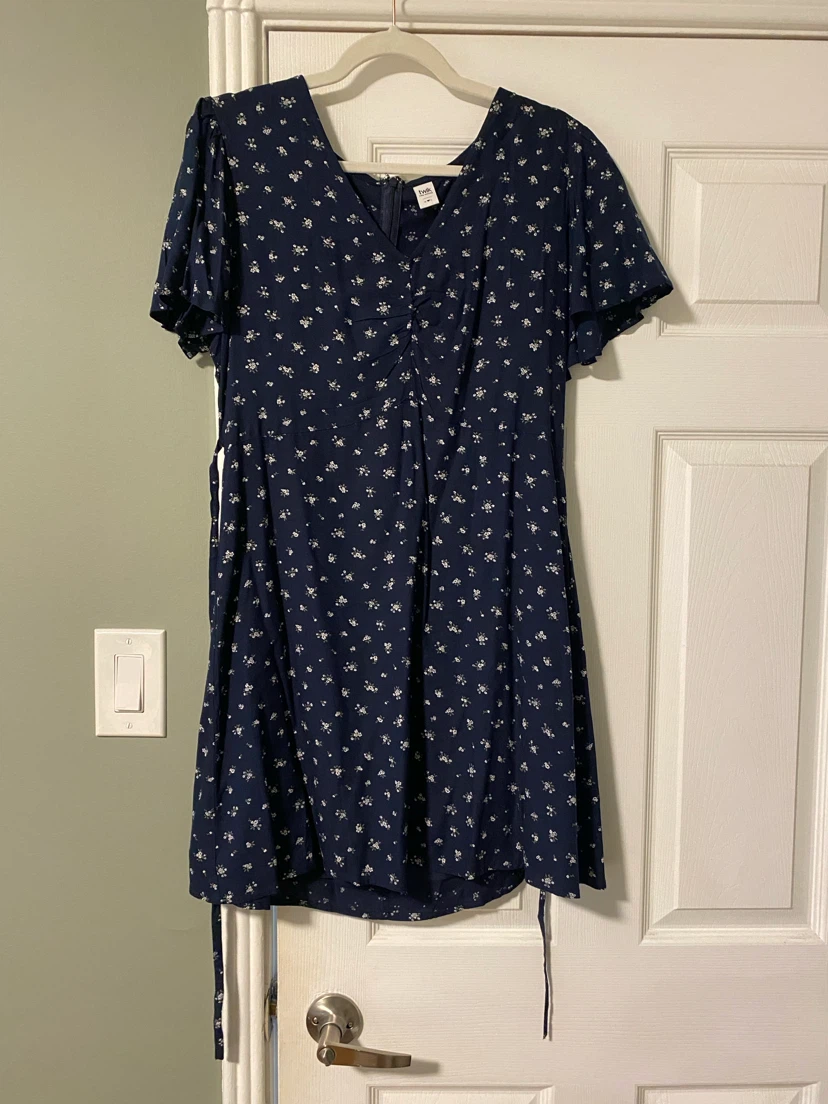 Twik navy floral dress