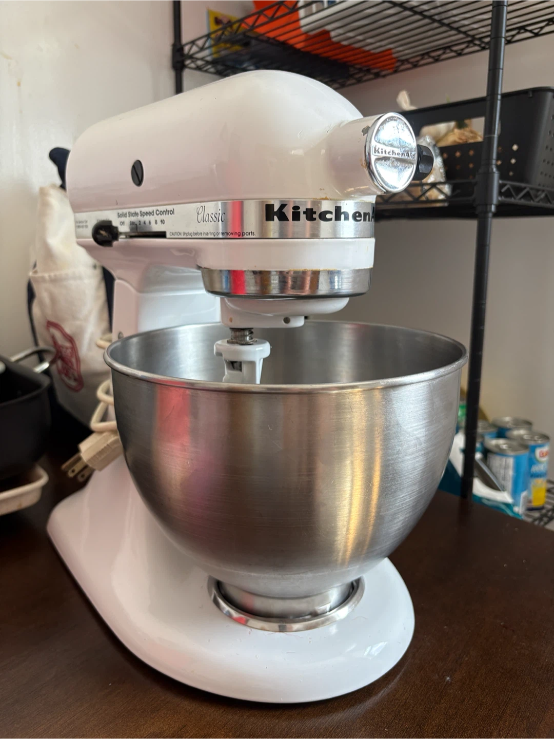 KitchenAid Classic Stand Mixer - White
