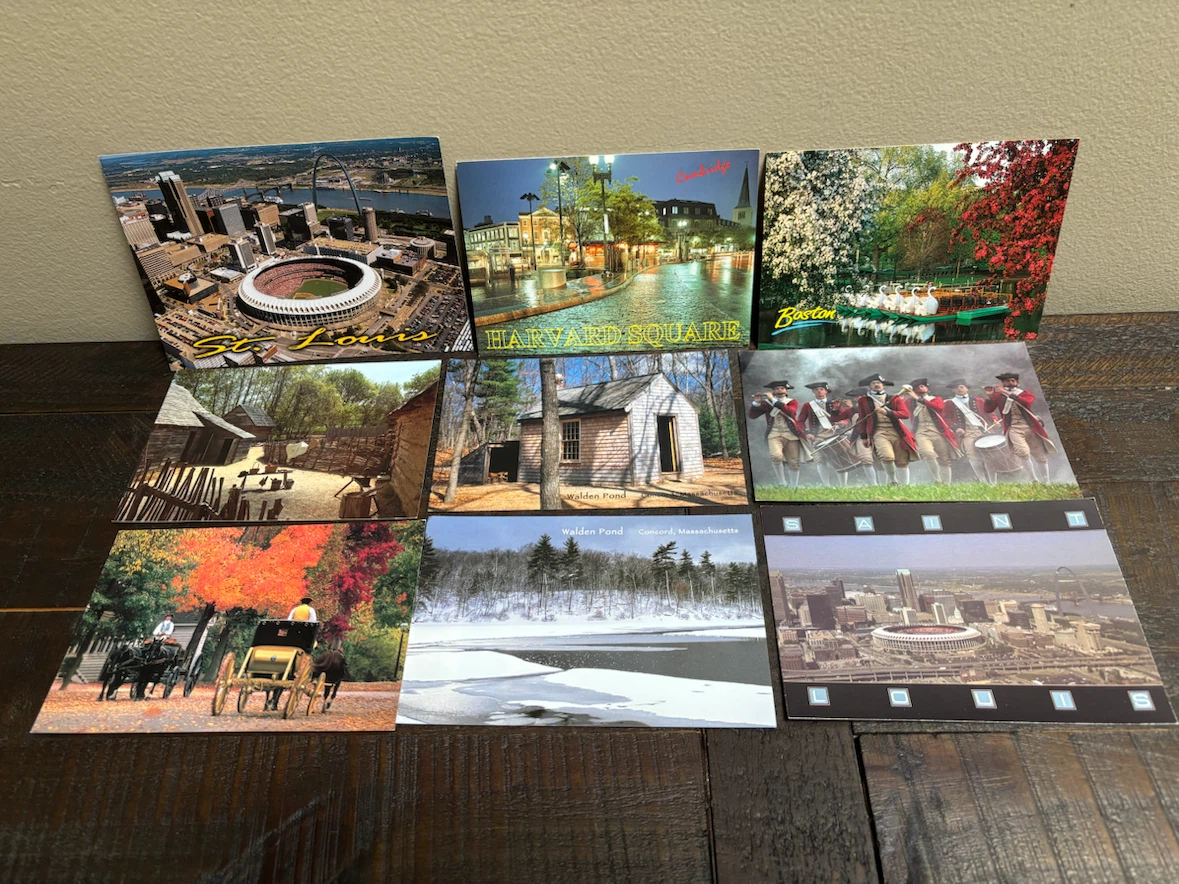 Free Assorted Postcards - Various US Locations