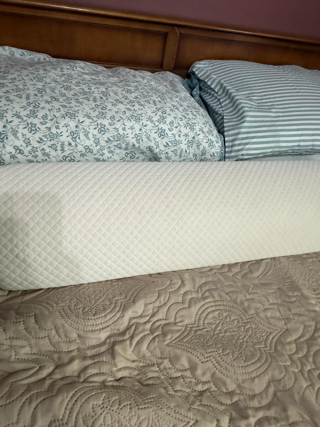 White Bolster Pillow
