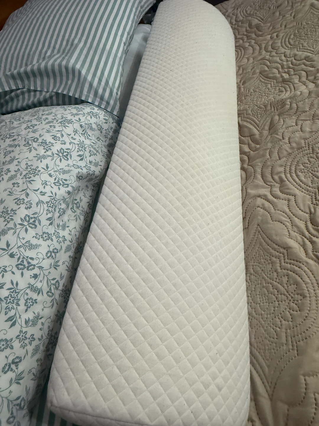 White Bolster Pillow - photo 2
