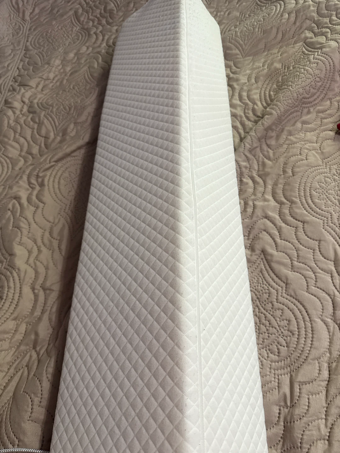 White Bolster Pillow - photo 3
