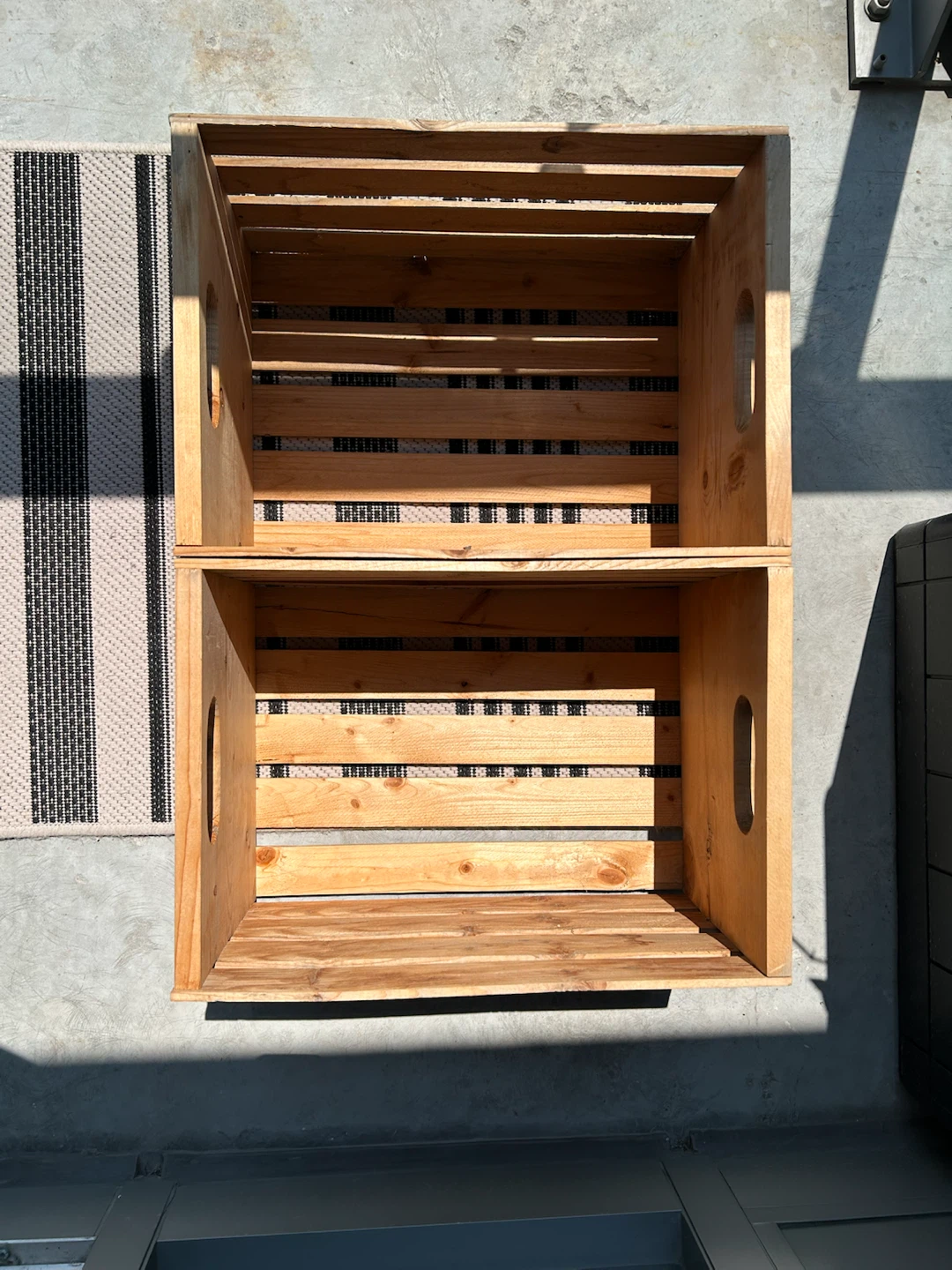 Wooden Crate Storage Unit - photo 3