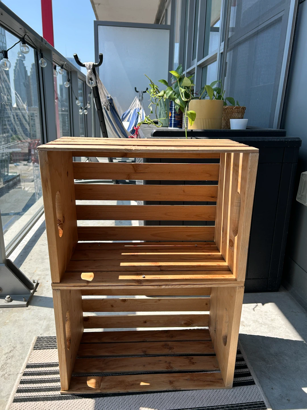Wooden Crate Storage Unit - photo 4