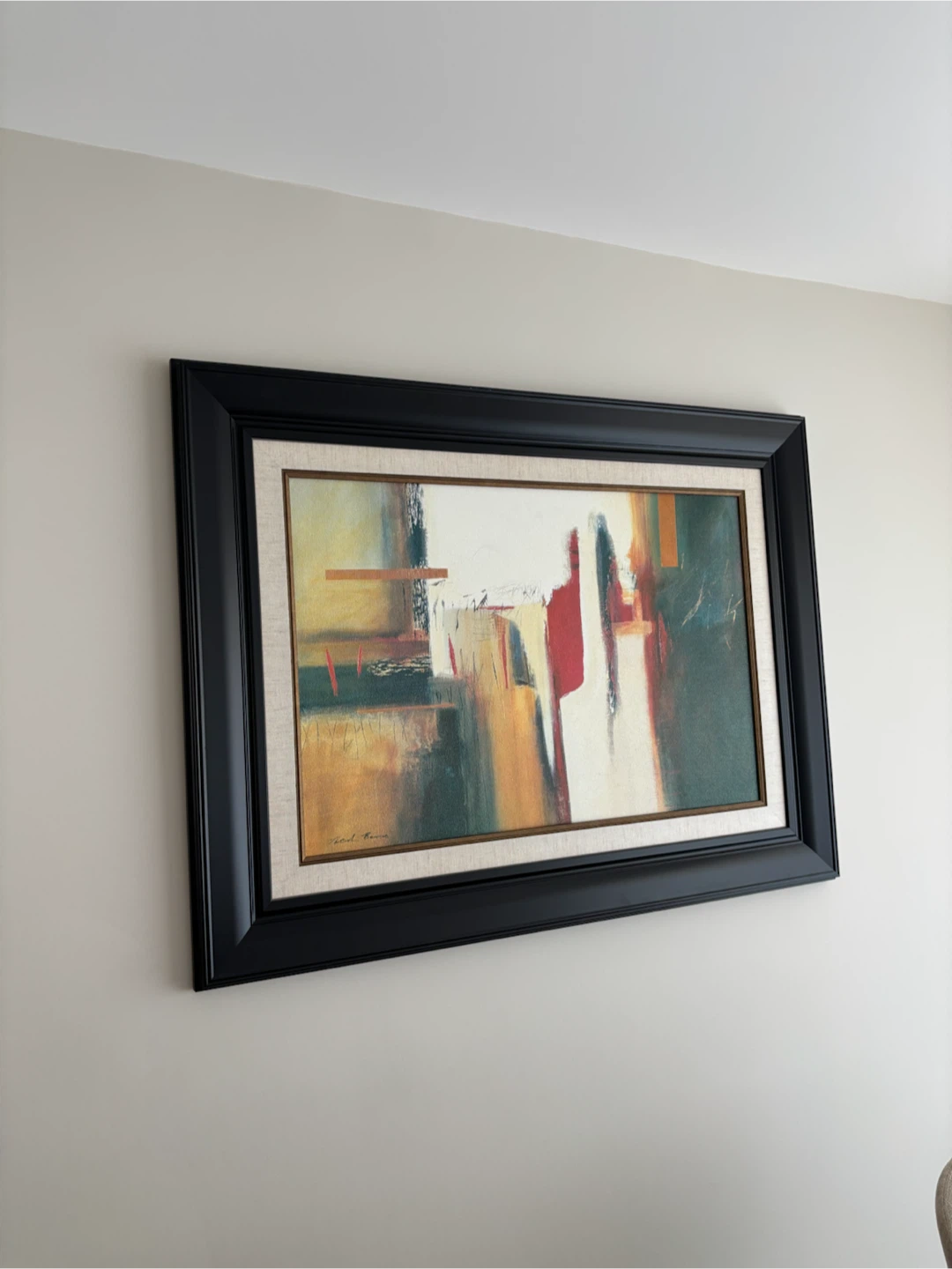 Framed Abstract Wall Art