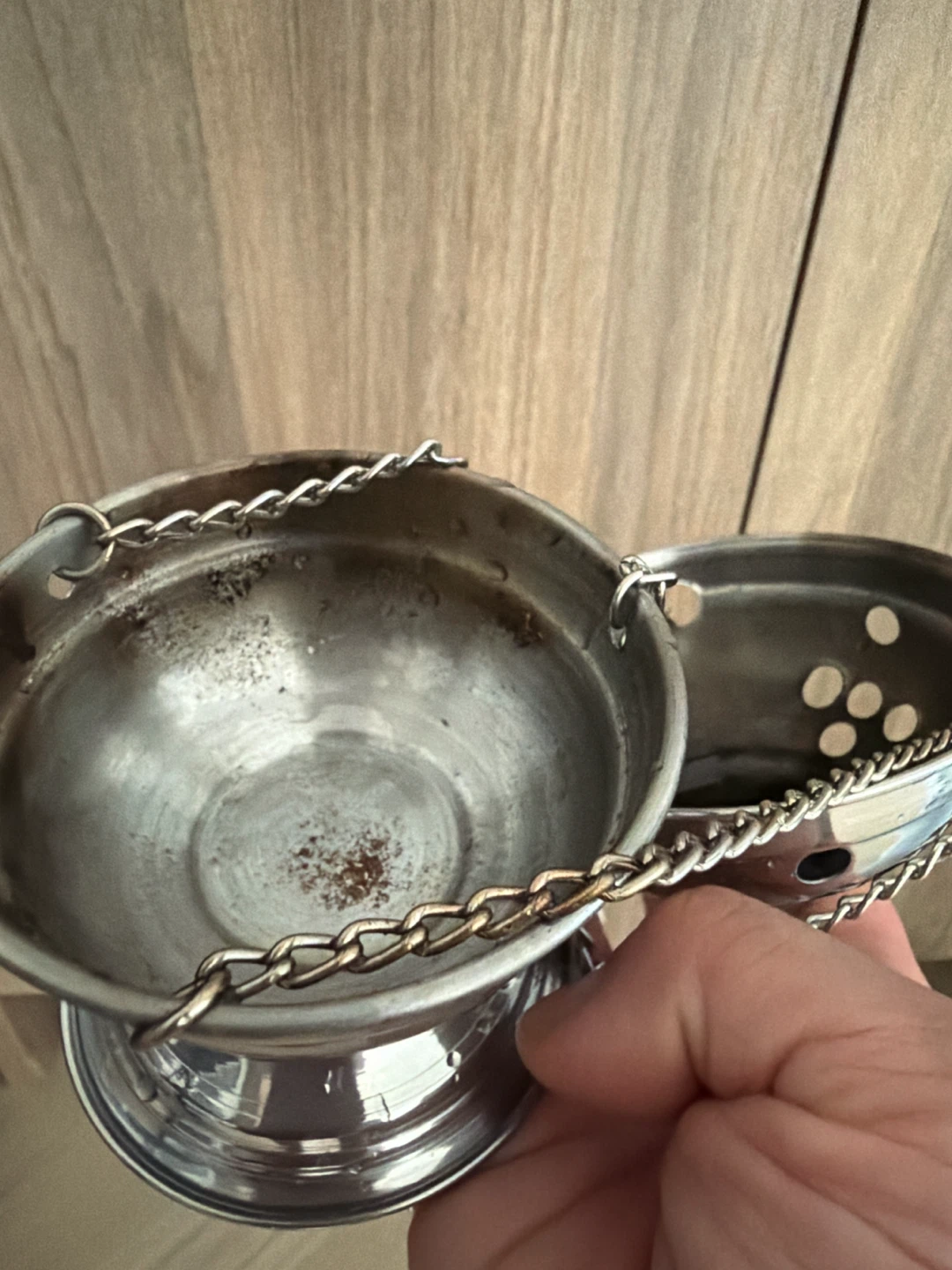 Metal Censer with Chain - photo 3