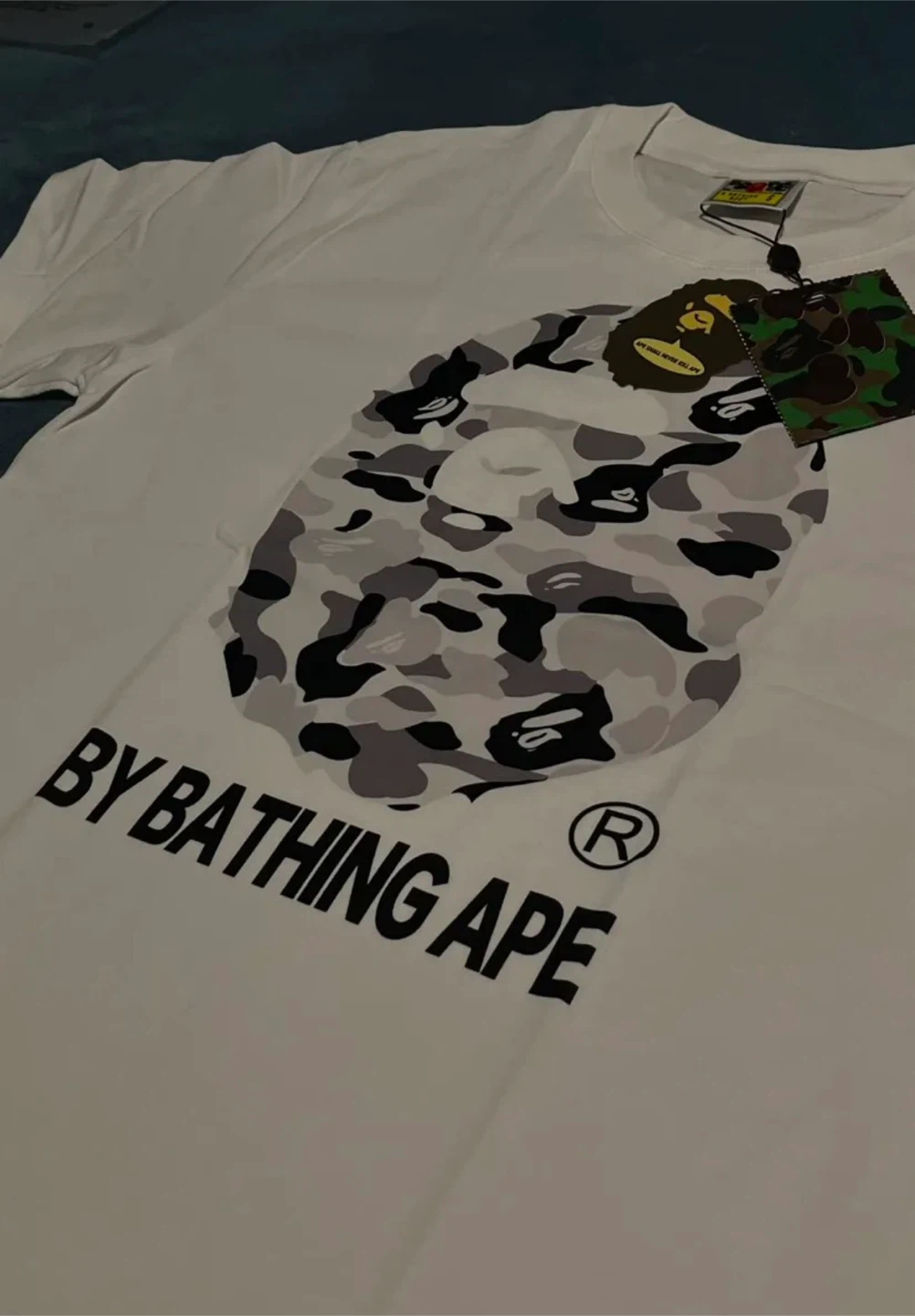 BAPE BY BATHING APE Camo Ape Head T-Shirt