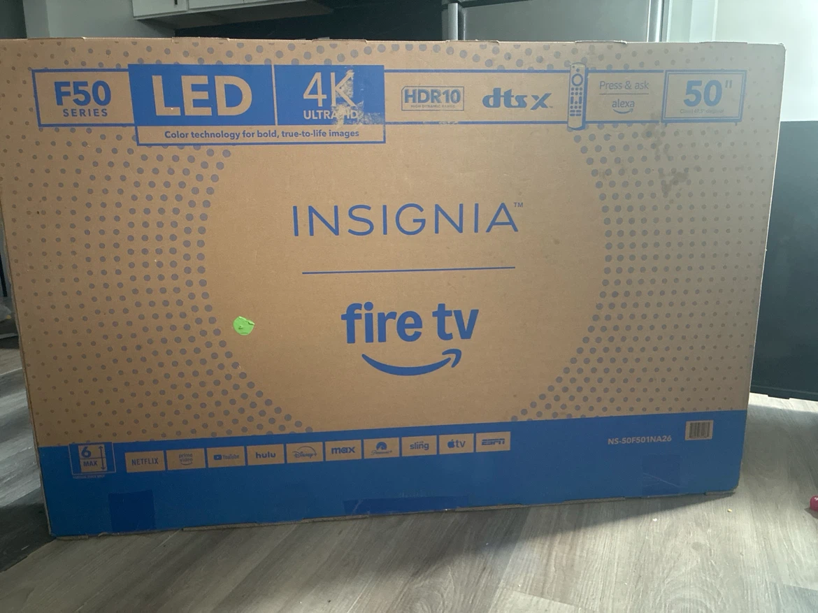 Insignia F50 Series 50" 4K UHD HDR Fire TV