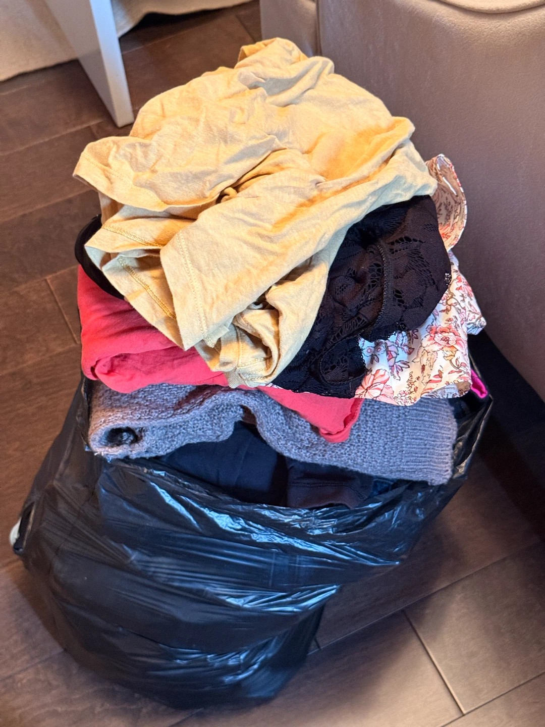 Closet clean out