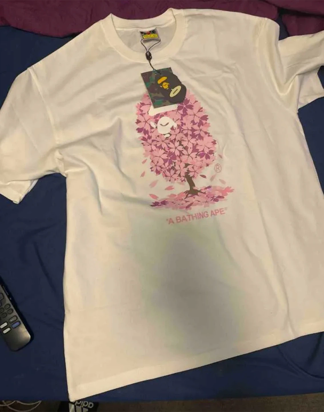 A Bathing Ape White T-Shirt XL
