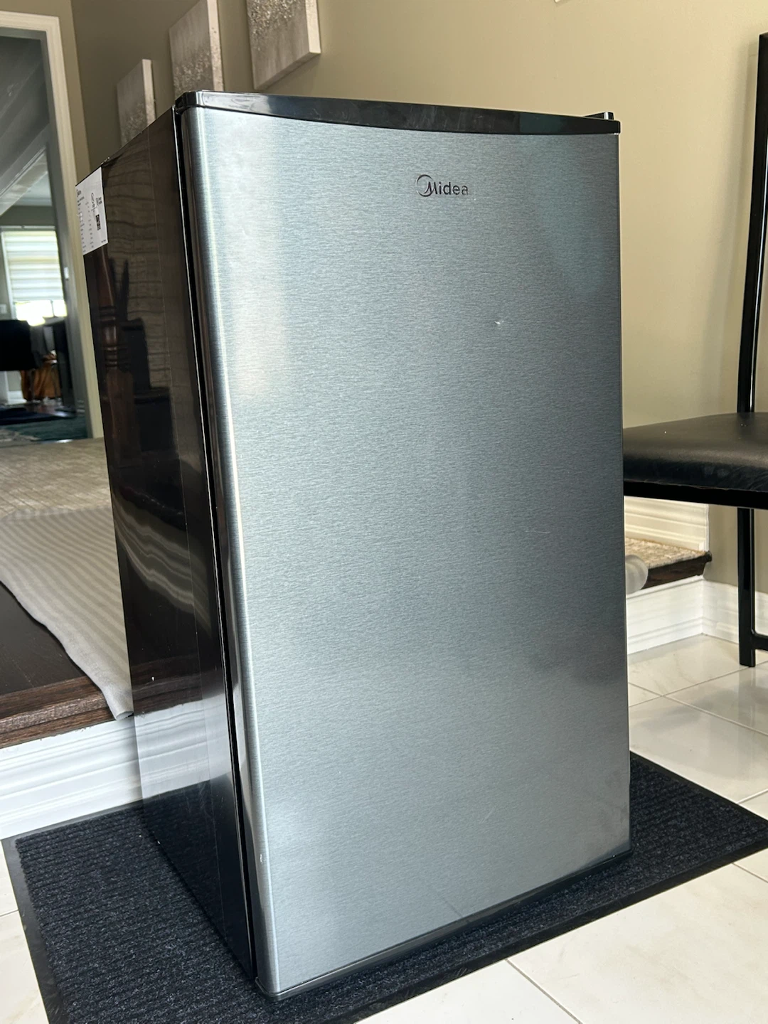 Midea 3.3 Cu Ft Compact Refrigerator - Silver
