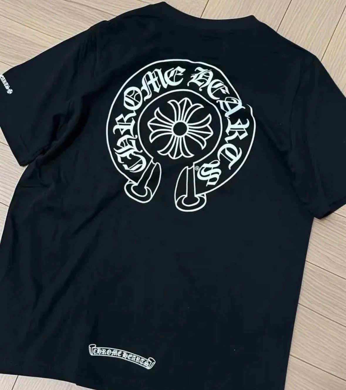 Chrome Hearts Black T-Shirt - photo 2
