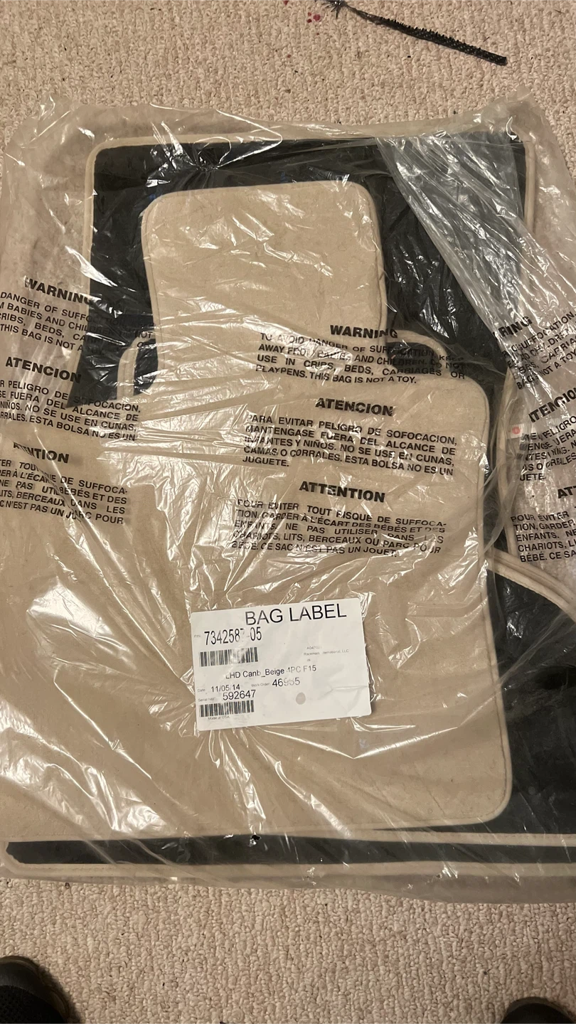 OEM BMW x5 f15 beige / ivory summer matts