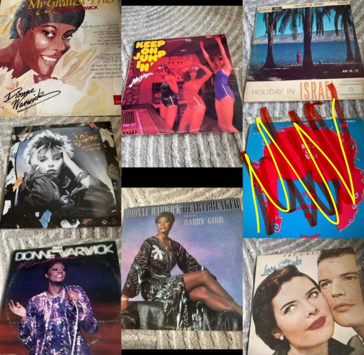 $6 vinyl records