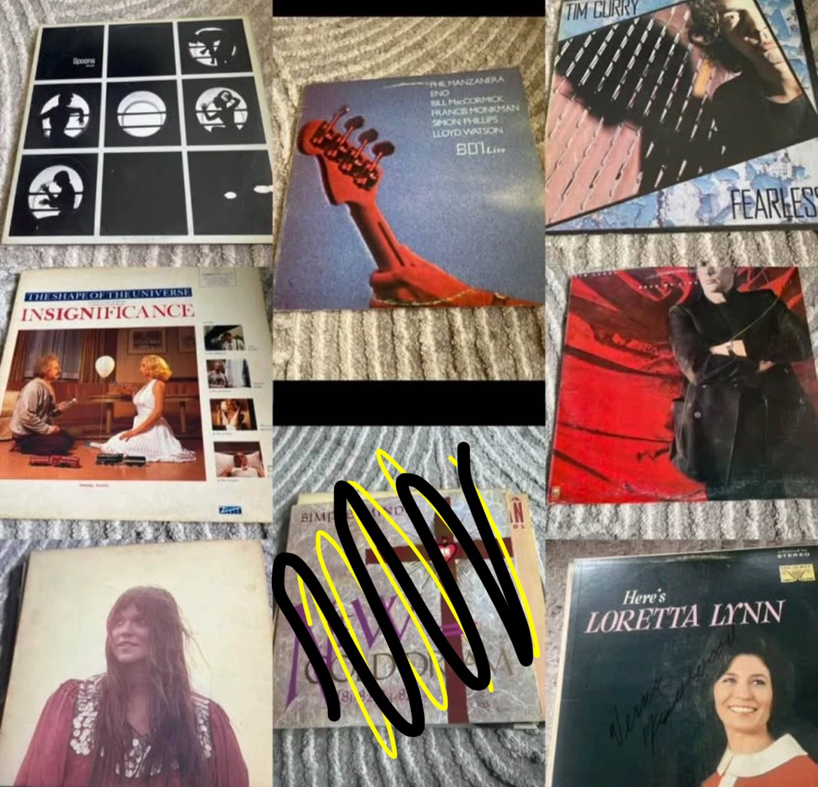 $10 vinyl records